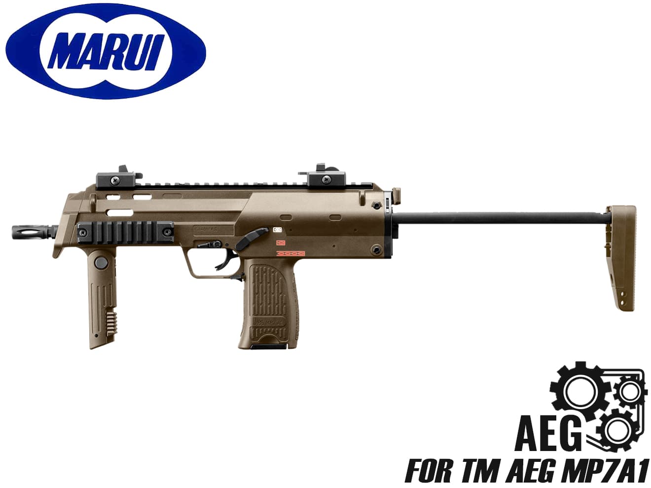 楽天市場】【送料無料】東京マルイ 電動コンパクトマシンガン MP7A1