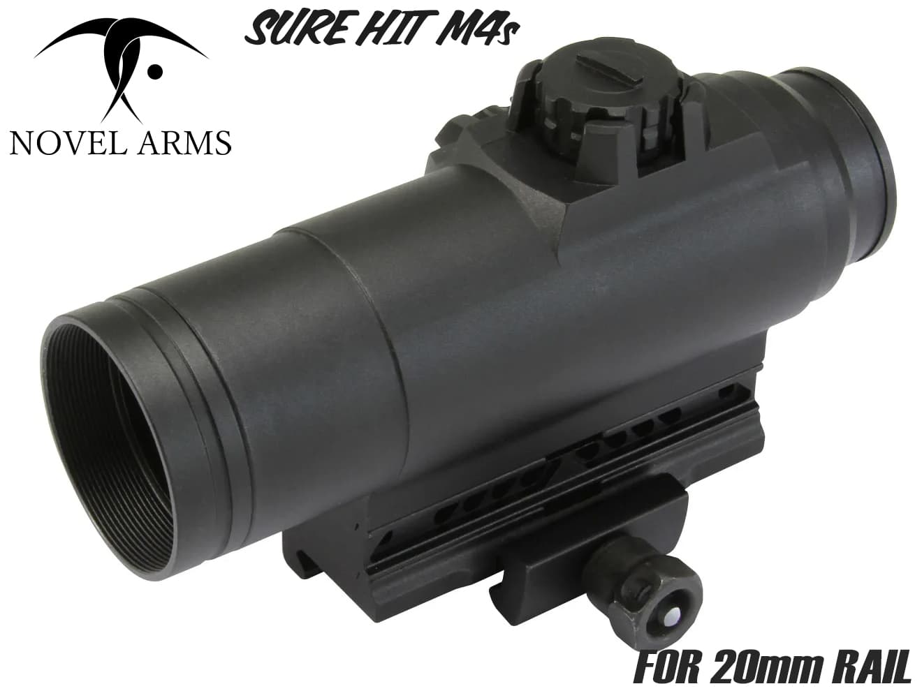 楽天市場】【送料無料】NOVEL ARMS ドットサイト SURE HIT M4s