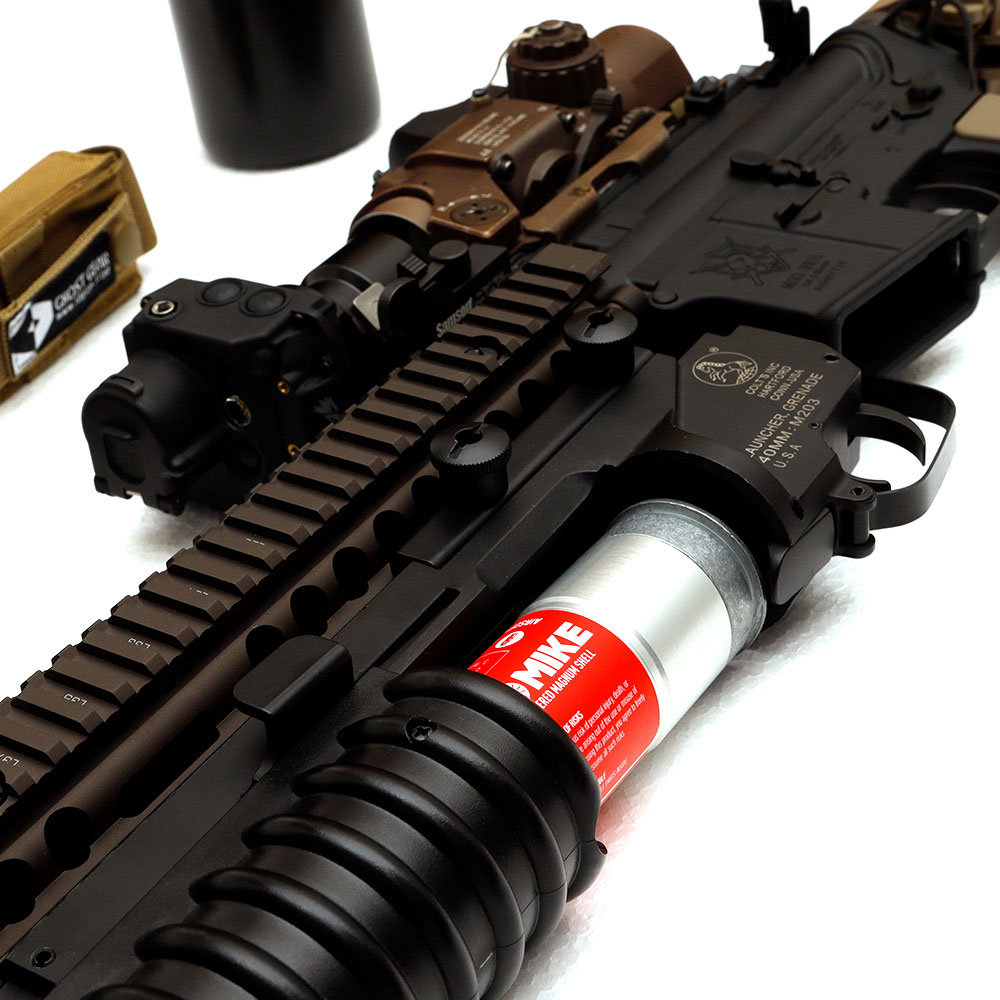 楽天市場】ライラクス AIRSOFT INNOVATIONS 40MIKE ガスパワー