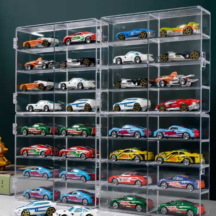楽天市場】ミニカー コレクションケース ショーケース クリアケース