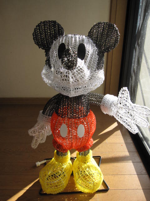 楽天市場】【イルミネーション】 モチーフライト ミッキーマウス