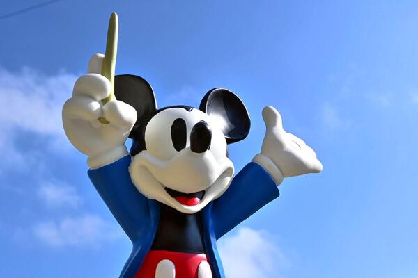 楽天市場】ミッキーマウス ガーデンスタチュー音楽隊 指揮者 ミッキー