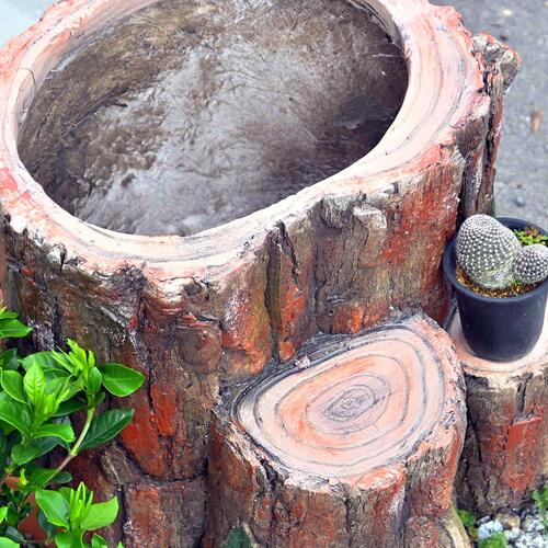 楽天市場】切り株 オブジェ（花・ガーデン・DIY）の通販