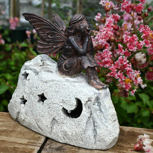 楽天市場】現品 妖精 星見るフェアリー fairy妖精の置物 可愛い置物