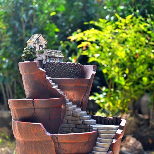 楽天市場】つぼの鉢植 ポット入れ プチ・オアシス鉢 鉢植え 植木鉢