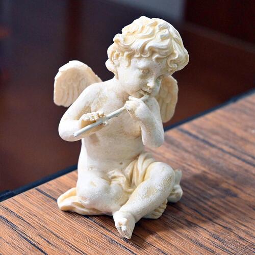 楽天市場】フルートエンジェル 天使ミニ 天使の置物 美しい置物 可愛い