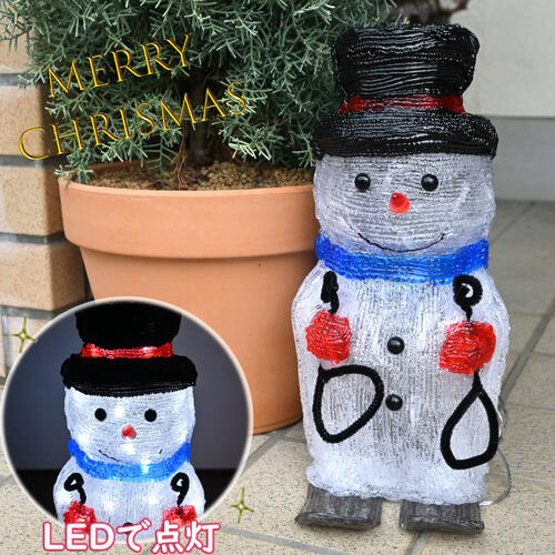 楽天市場】2025年光るイルミネーションクリスマス スキースノーマン