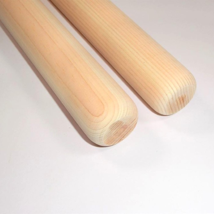楽天市場】【太鼓バチ】ヒノキ 国産 太さ3.2cm×長さ52cm No.1 二本一組