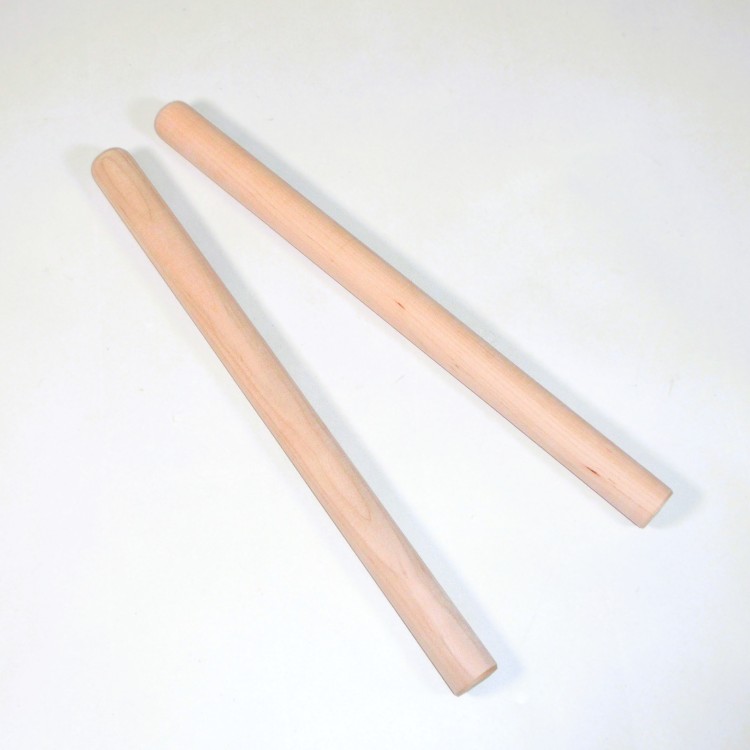 楽天市場】【太鼓バチ】桜 国産 太さ2.7cm×長さ33.3cm No.2 二本一組