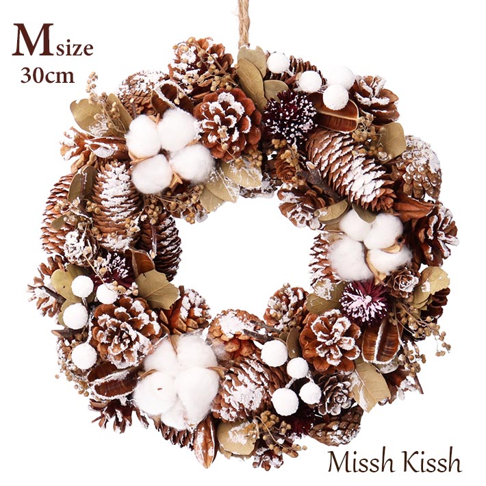 楽天市場】【最大30％OFFクーポン配布中】クリスマス リース スワッグ