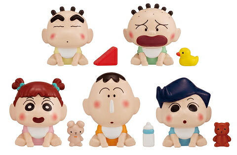 楽天市場】クレヨンしんちゃん まちぼうけ5 全5種セット コンプ