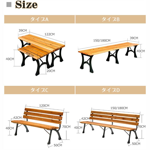 楽天市場】10％OFFクーポン配布☆23日まで! ベンチ ガーデンベンチ