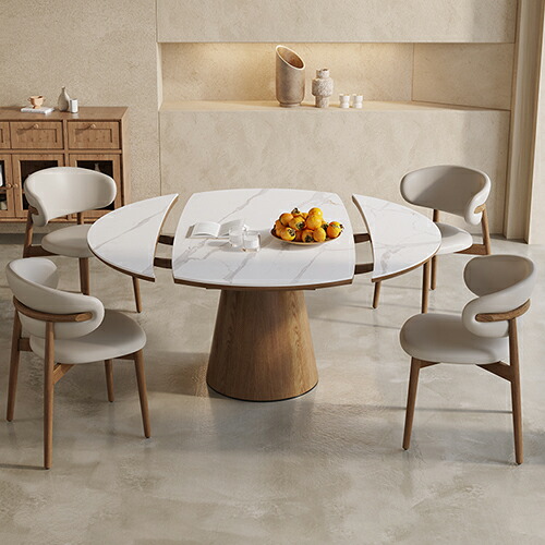 楽天市場】ダイニングテーブル 丸テーブル 120cm セラミックテーブル