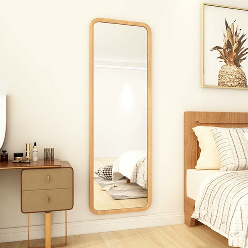 楽天市場】全身鏡 スタンドミラー 割れない 165cm 姿見鏡 全身 木製