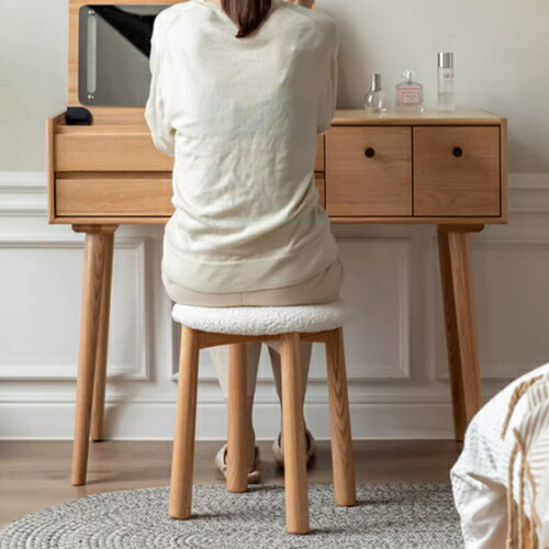 楽天市場】スツール 無垢材 選べる木材 椅子 天然木 チェア 木製