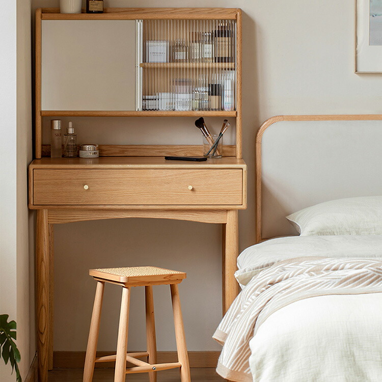 楽天市場】【楽天3位】ドレッサー コンパクト 鏡台 おしゃれ 化粧台