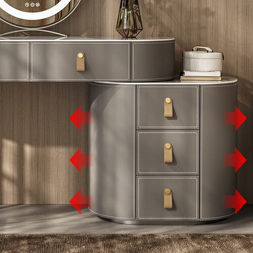 楽天市場】化粧台 ドレッサー ドレッサー 伸縮 伸縮デスク テーブル