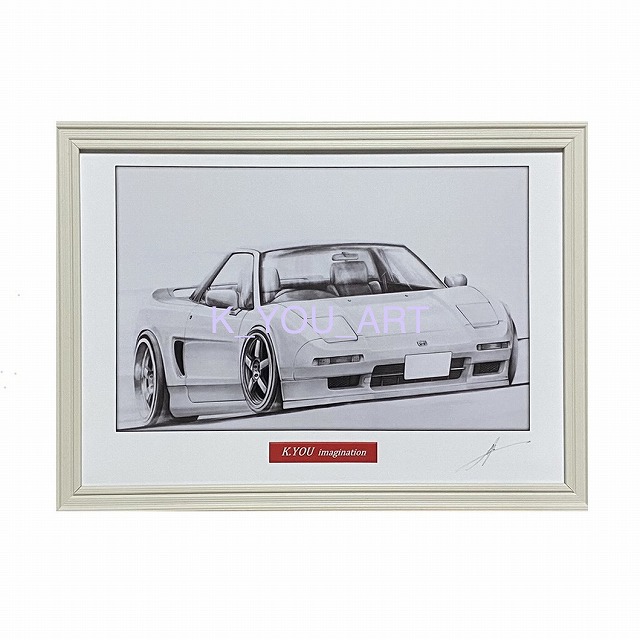 楽天市場】HONDA ホンダ NSX 鉛筆画 名車 旧車 ノスタルジックカー