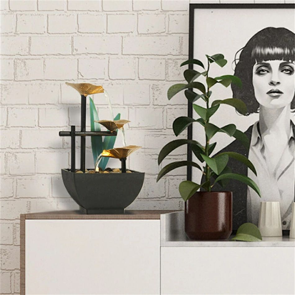 楽天市場】インテリア卓上噴水 室内噴水 装飾品 リビングルーム 風水