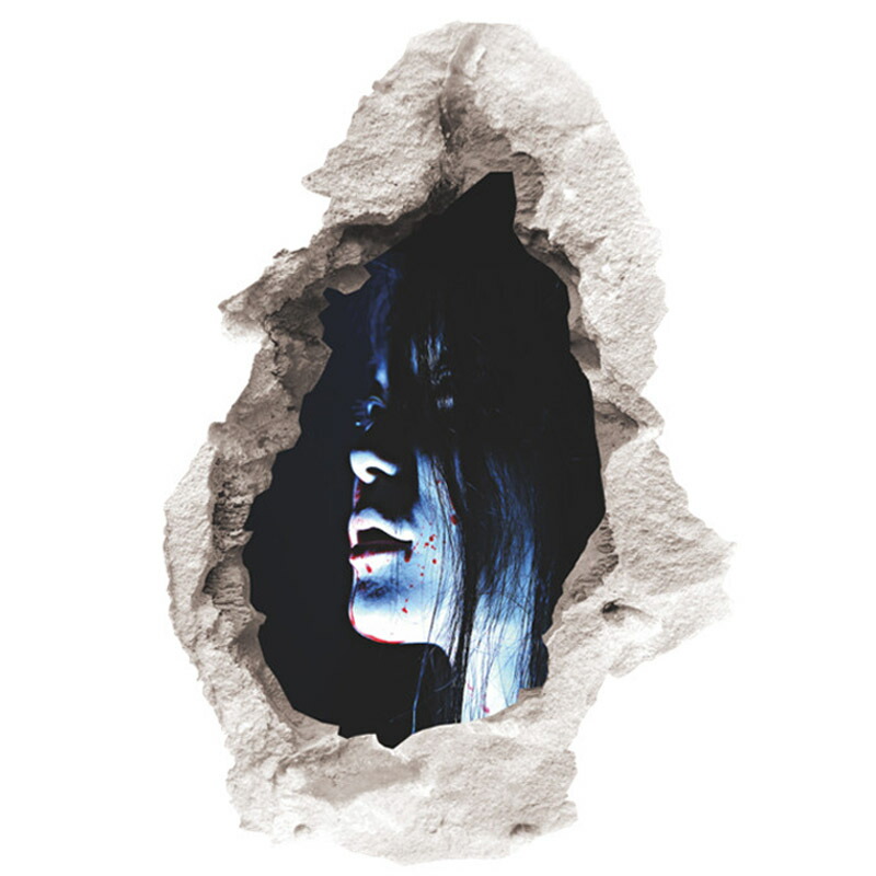 楽天市場】3Dウォールステッカー 血まみれ幽霊 ハロウィン 人形 女の子