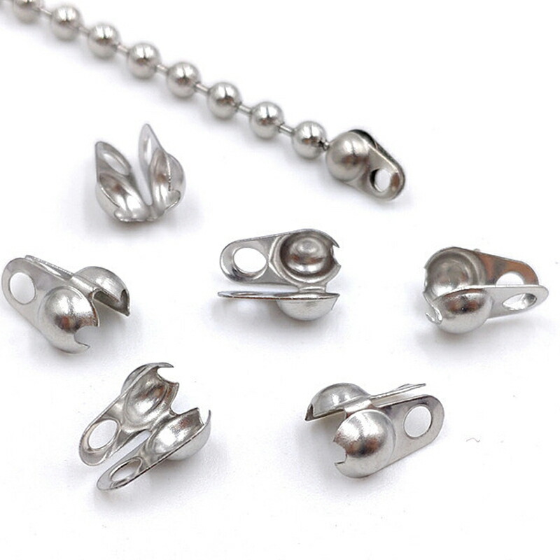 楽天市場】2.8mmボールチェーン用エンドステンレスパーツ/1個販売