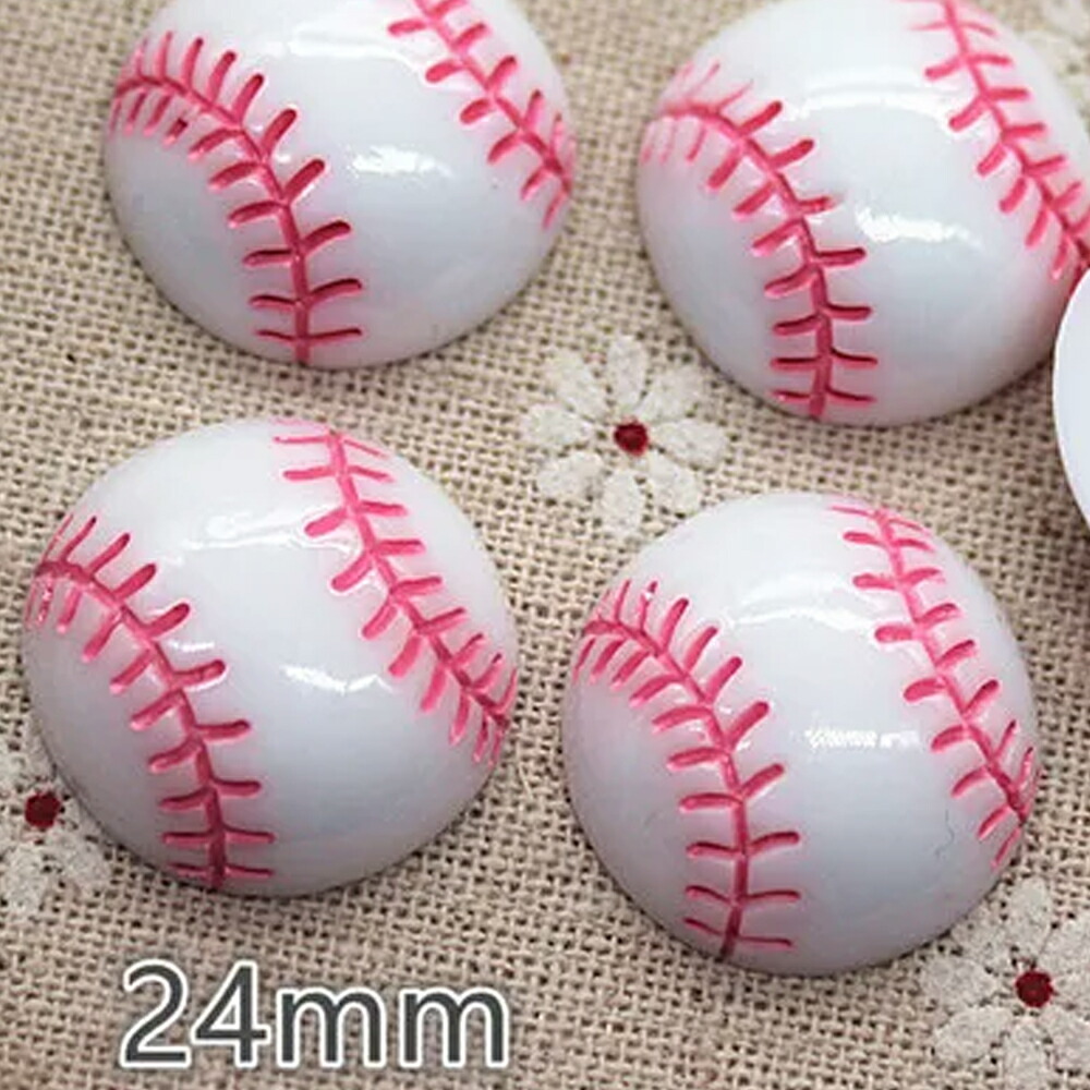 楽天市場】野球ボールアクリルパーツ/1個販売 白色 ホワイト ベース