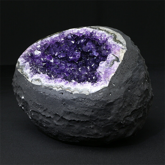 楽天市場】アメジスト ジオード（晶洞） ファントム （ウルグアイ産