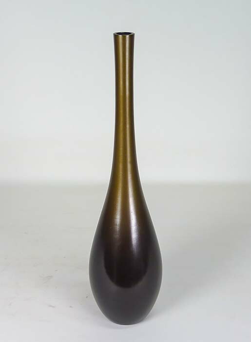 楽天市場】唐銅 曽呂利（そろり） 花入 9寸 : 宮下深和