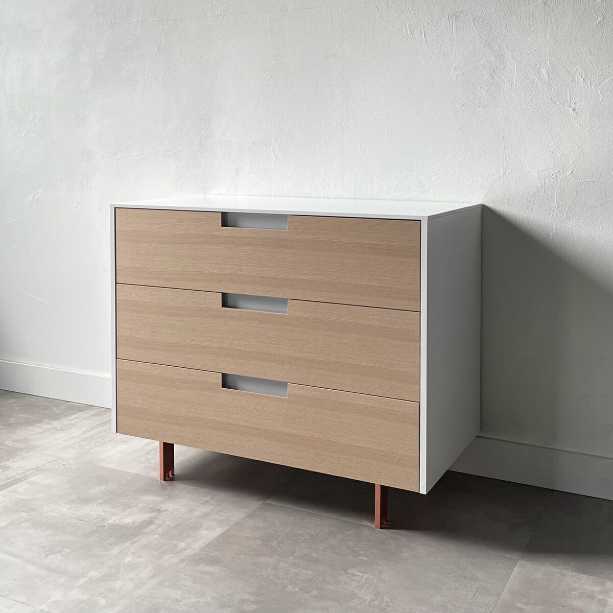 楽天市場】マスターピース ローチェスト 85 モダン家具 チェスト