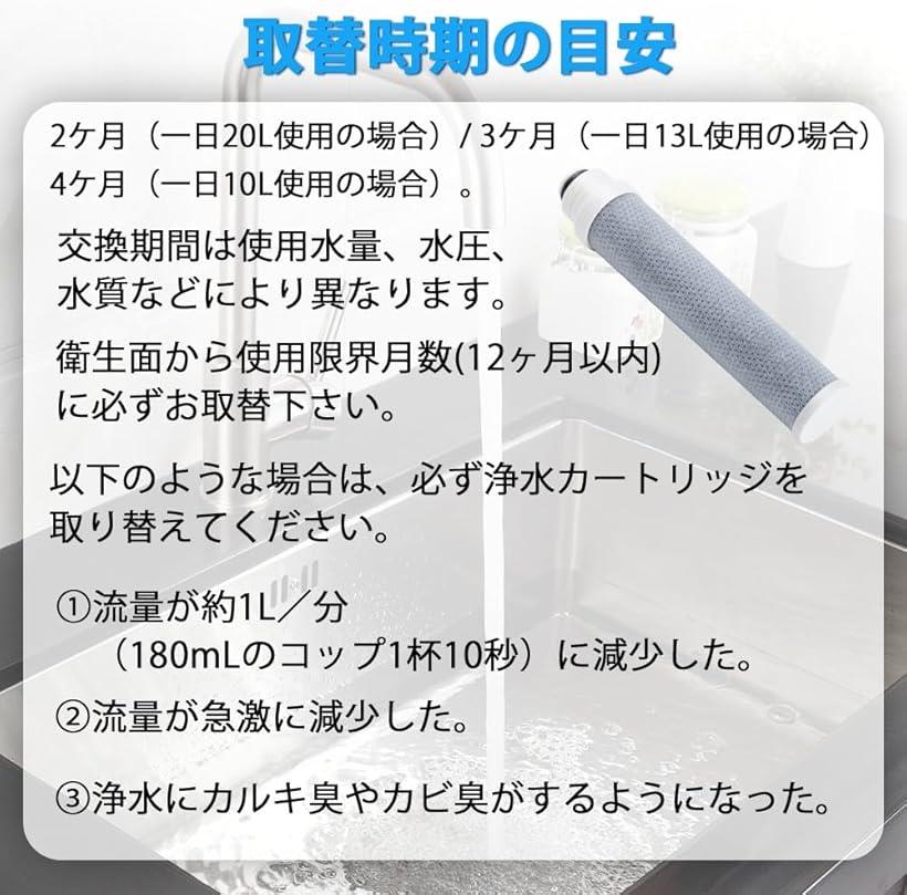 楽天市場】互換品JC0032UG 互換品 互換カートリッジ 1本入 4物質除去