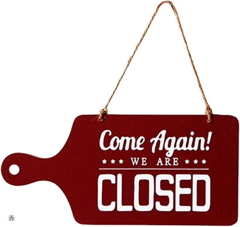 楽天市場】看板 オープン クローズ OPEN CLOSE サインプレート 木製