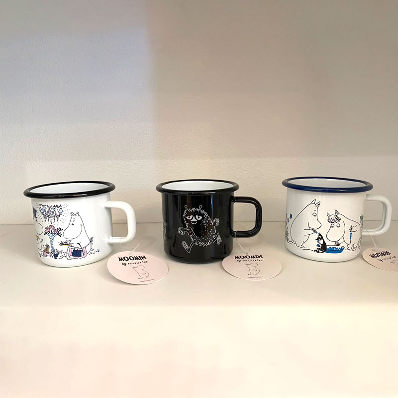楽天市場】MOOMIN Enamel Mugムーミン ホーローマグ 370mlMuurla