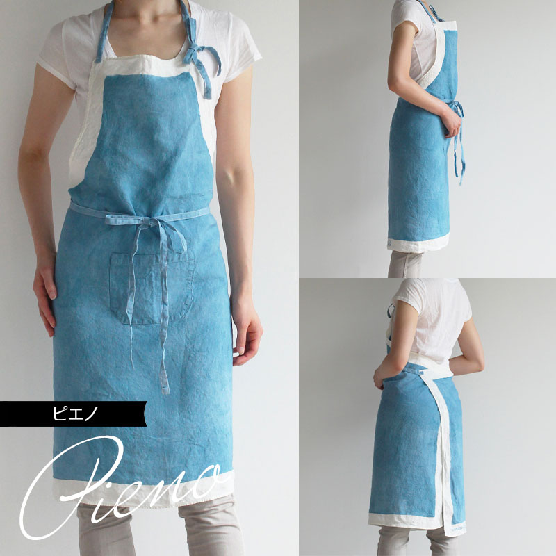 楽天市場】bertozzi ベルトッツィ フルエプロン リネンBZ1005 BZ055