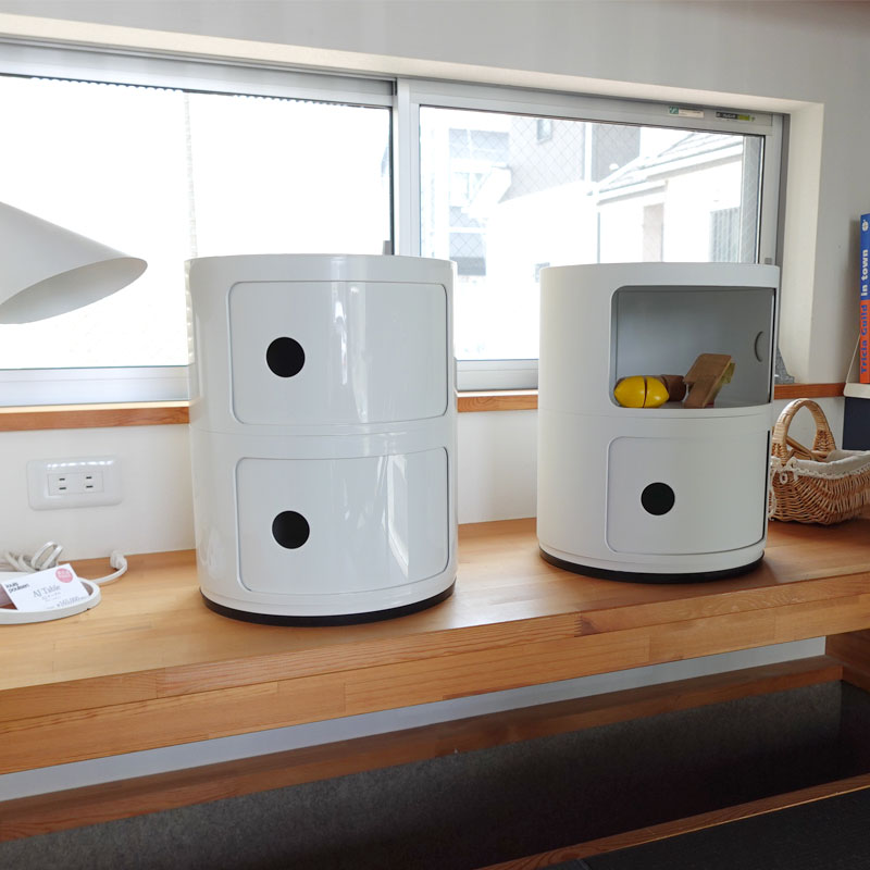 楽天市場】正規代理店 Kartell カルテル 収納家具 2段 Componibili2