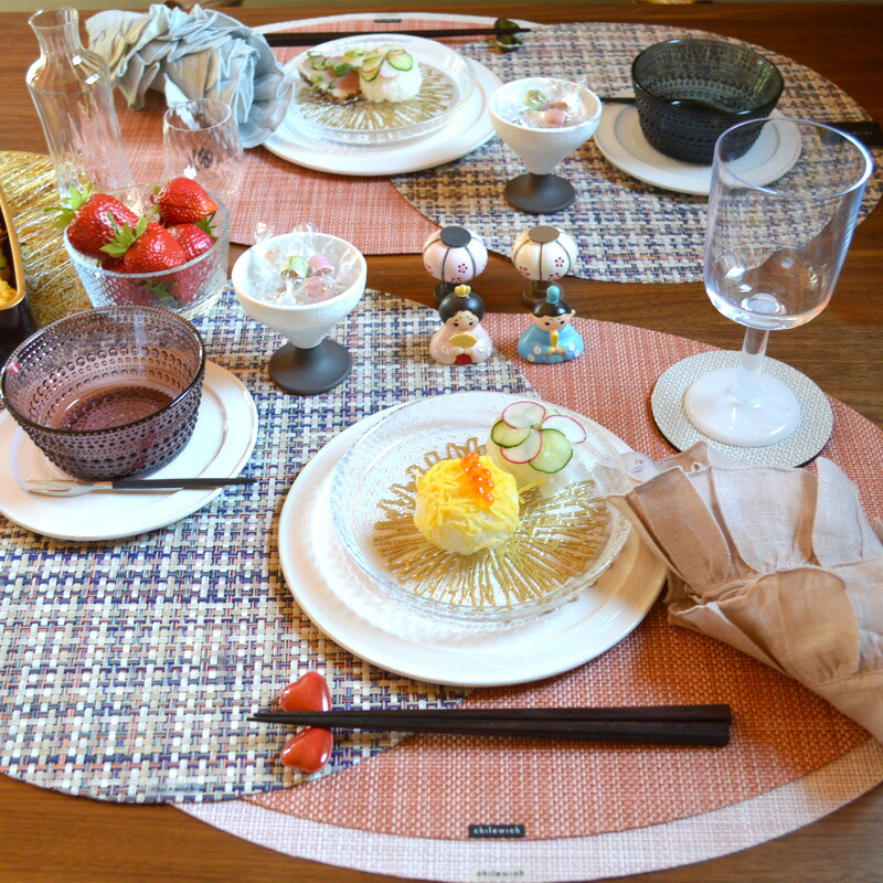 楽天市場】コースター チルウィッチ バラ売り ミニバスケットウィーブ