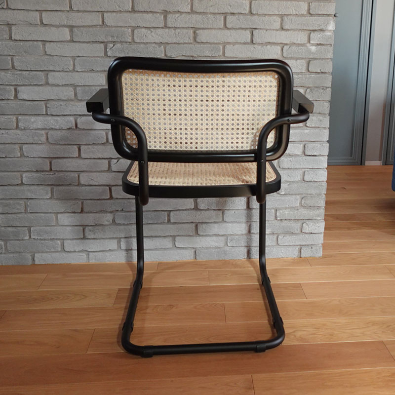 楽天市場】国内在庫 チェスカアームチェア ブラックパイプ イタリア製