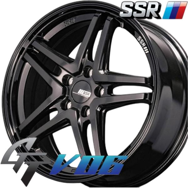 楽天市場】SSR【エスエスアール】 GT V06 18×8.0J +45 5H/114.3 グロス