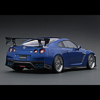 イグニッションモデル 1/18 日産 GT-R (R35) IG1758 ブルー