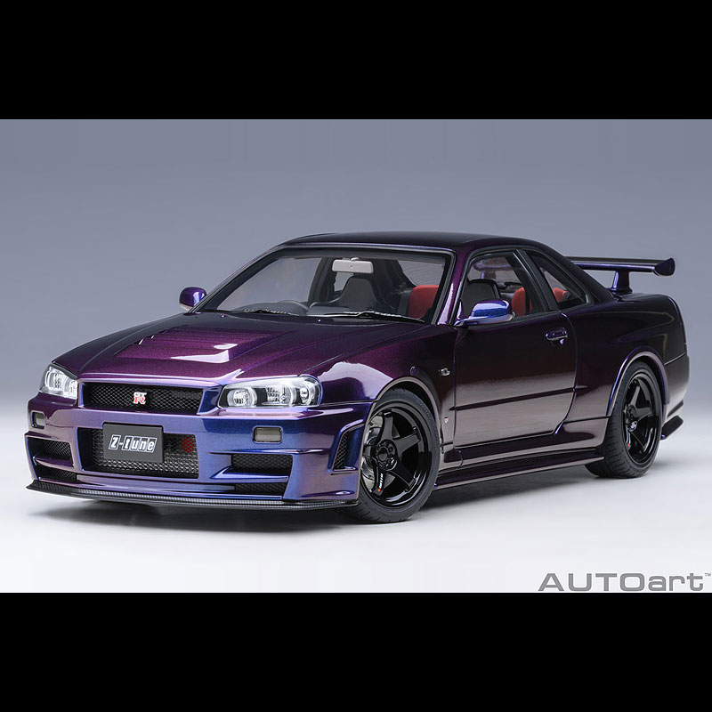 楽天市場】AUTOart(オートアート) NISMO GT-R(R34) Z-TUNE(1/18) 77464