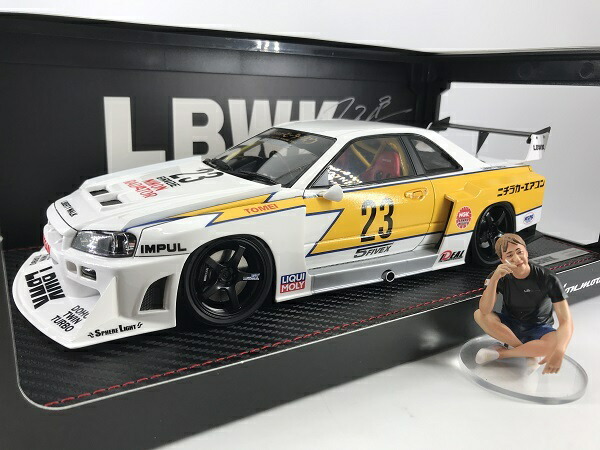 楽天市場】イグニッションモデル製 1/18 LB-ER34 スーパー シルエット