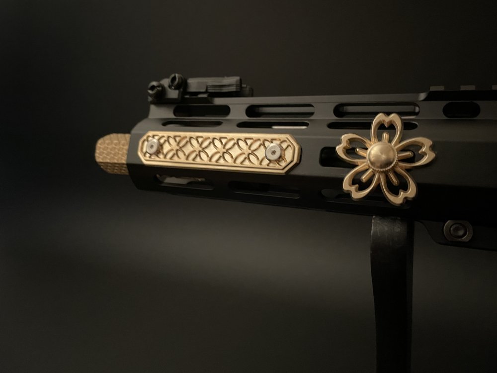 楽天市場】Borad Dragon Works 真鍮戦飾 二重七宝飾柱弐枠 真鍮製