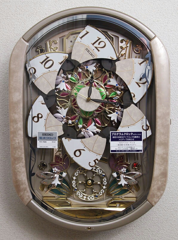 楽天市場】【動画あり】セイコー プログラム機能付き からくり時計