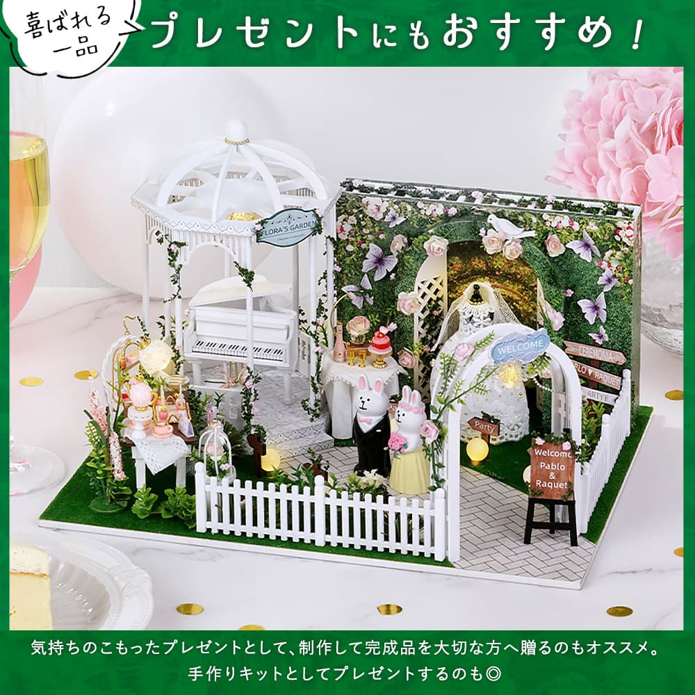 楽天市場】最短当日出荷◇1/24 ドールハウス ミニチュア 手作りキット