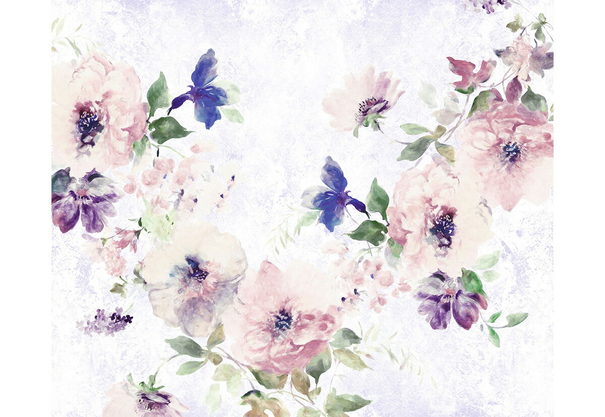 楽天市場】[最大3000円OFFクーポン配布中] 壁紙 花柄 北欧 柄 輸入壁紙