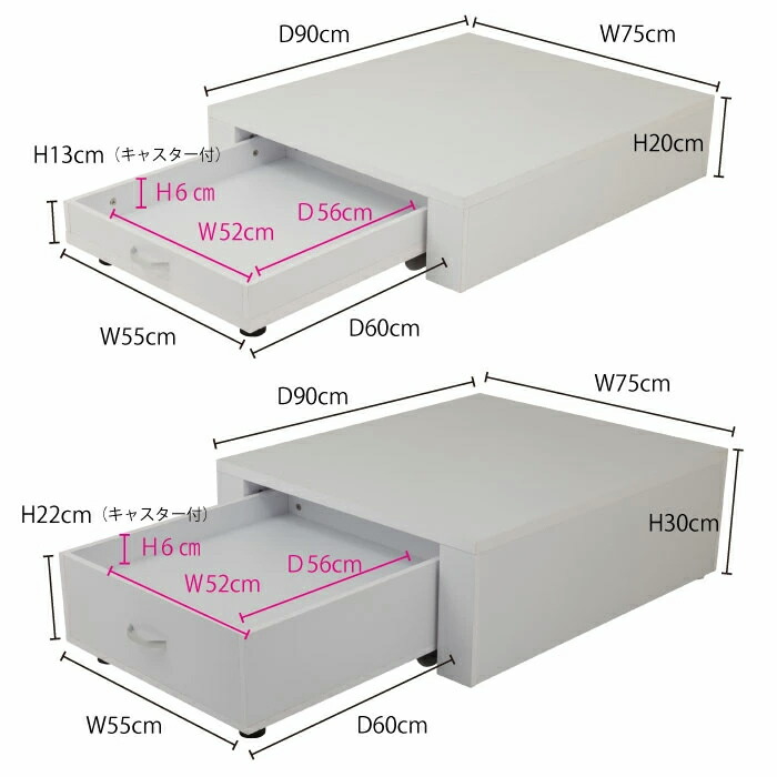 楽天市場】ネイルチェア用台 電動ネイルチェア用ステージ 高さ30cm 高
