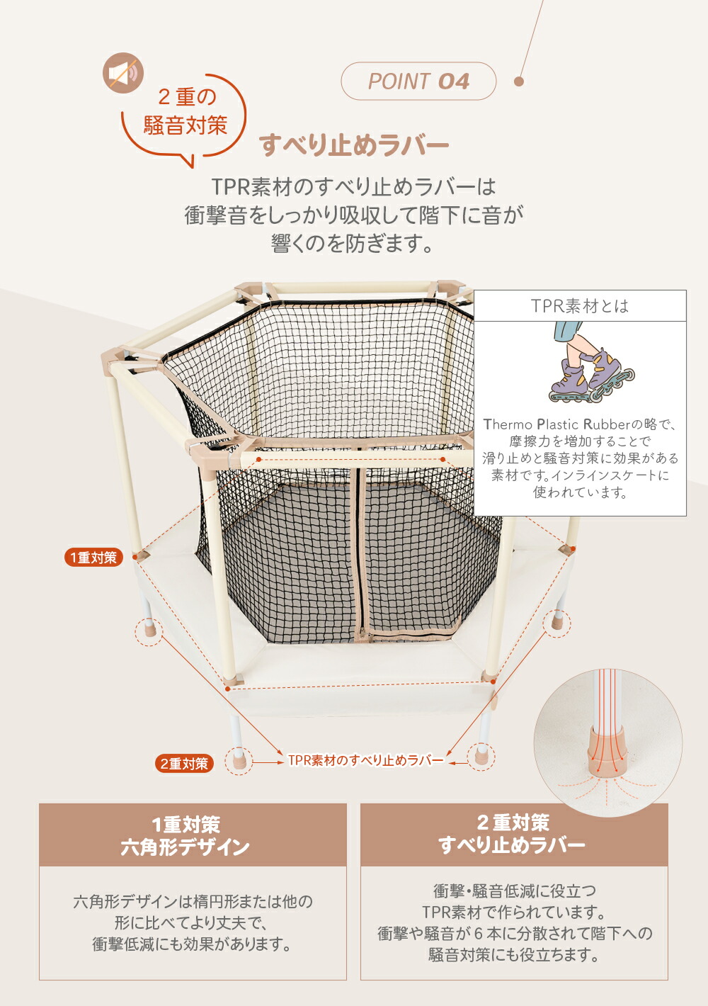 楽天市場】【超目玉10%OFF】 トランポリン 子供 Sサイズ 直径119cm