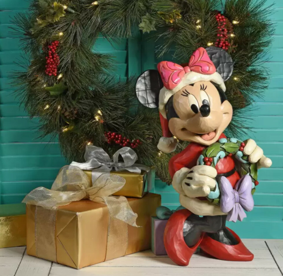 楽天市場】ジム ショア ディズニー サンタの置物 ミニーマウスDisney
