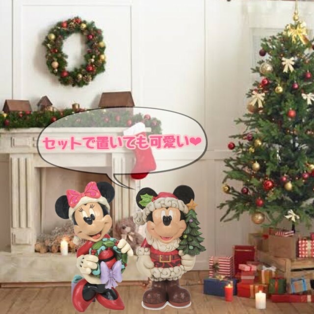 楽天市場】ジム ショア ディズニー サンタの置物 ミニーマウスDisney