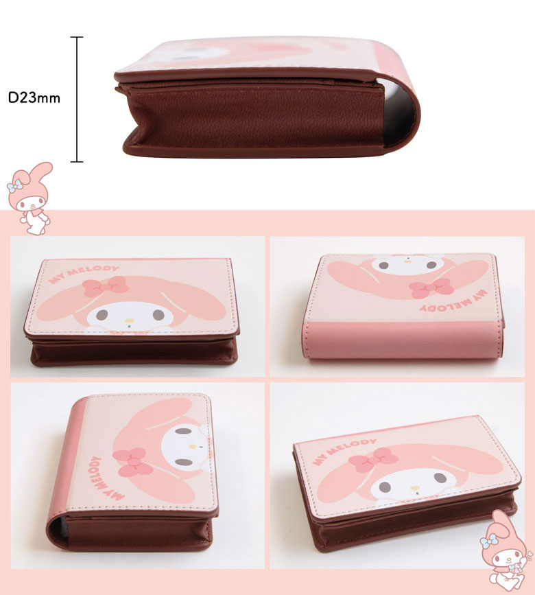 楽天市場】全12色 名入れ 名刺ケース マイメロディ マチ付き カード