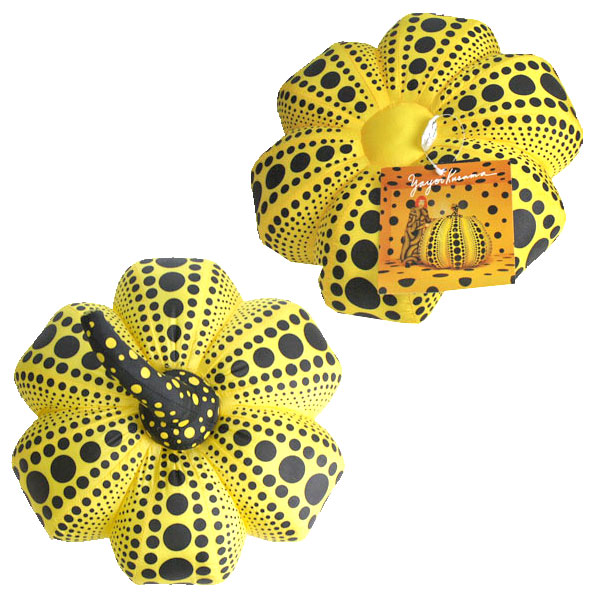 楽天市場】草間弥生 Yayoi Kusama ソフトスカルプチャー Pumpkin